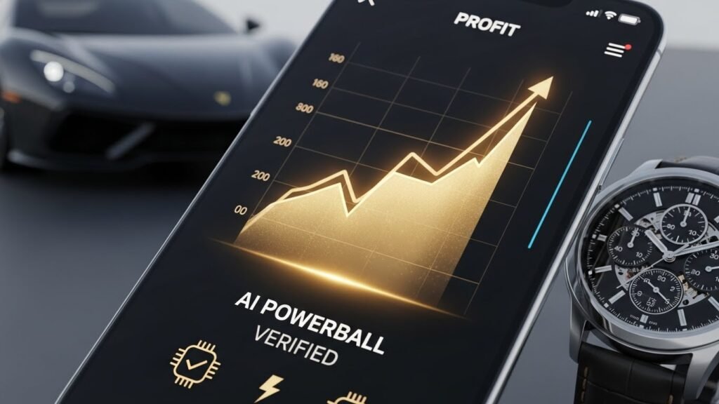 3세대 AI파워볼로 갈아탄 후 상승한 수익 곡선과 인증 로그